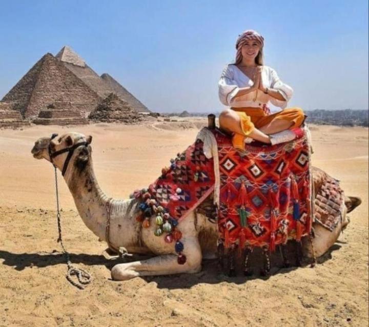 Momen Pyramids Inn Kafret el-Gabal Екстериор снимка