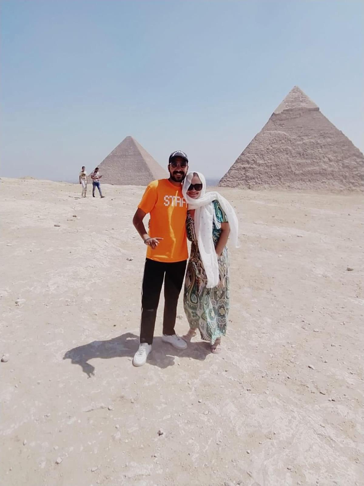 Momen Pyramids Inn Kafret el-Gabal Екстериор снимка